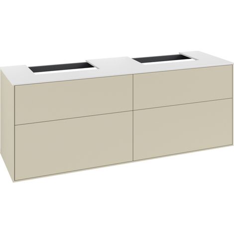 Villeroy & Boch Finion meuble sous lavabo, 4 tiroirs, pour 2
