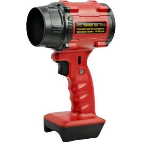 Ventilatore ad alta potenza Milwaukee da 18 V con motore brushless, soffiatore d'aria turbo a velocità regolabile, soffiatore per foglie (batteria non inclusa).