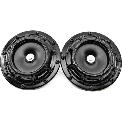 Haut-parleurs de véhicule, kits d'air électriques compacts avec tonalité sonore installation simple pour moto (1/4)