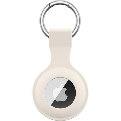 Coque AirTag - Lot de 3 - Silicone Souple - Protection Anti-choc - Avec Porte-clés Métal (1/5)