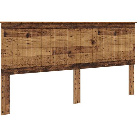 Maison Exclusive - Tête de lit Bois Ancien 180 cm Bois d'ingénierie (1/5)