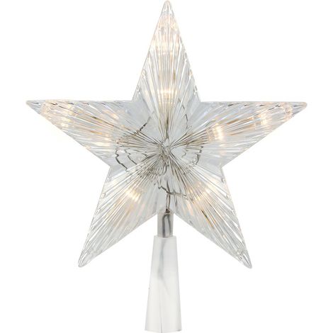 Warmweiße LED-Weihnachtssterne