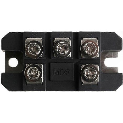 Pont redresseur triphasé MDS150A 1600V, module de pont de diodes haute puissance, carte redresseur 150A pour conversion AC-DC, composant électronique industriel robuste (1/5)