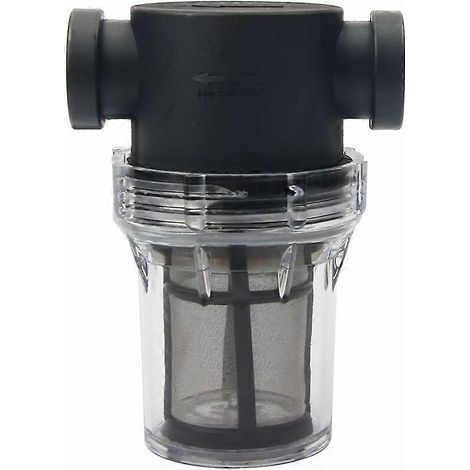 Filtre à eau pour conduite 1/2 avec tamis en acier inoxydable 100 mesh, en ligne (1/5)