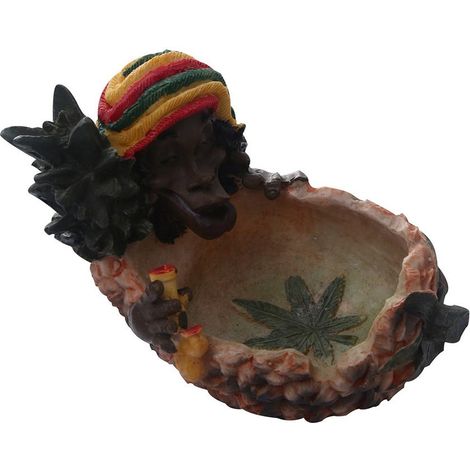 Ananas-Aschenbecher aus Kunstharz, Ananasfiguren, Aschenbecher/Aschenhalter für die Innen- und Außendekoration, von der P (1/5)