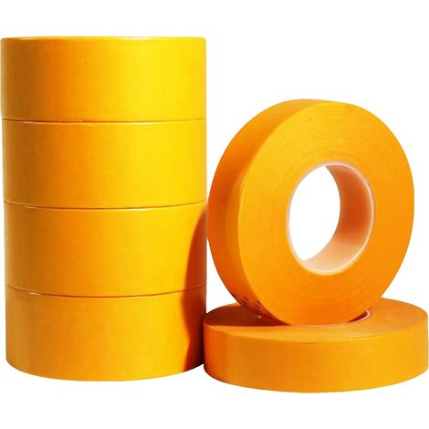 Ruban Adhésif, Multi-Surfaces, Sans Résidu, JAUNE (1/2)