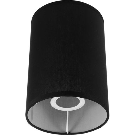 Decorative Round Lampshade E27 Bedroom Lampshade Black and Beige 20.00 X 14.00 X 14.00 Cm For Table Lamp And Floor Lamp Simple Style For Living Room Bedroom Office (1/5)