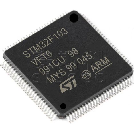 STM32F103VFT6 electronic component chip STM32F103VGT6, 5 electronic components, 5 units.