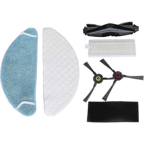 Brosse pour aspirateur 6 pour K650 Self Emptying Robot Aspirateur Main Side Brosse Rag Sac à poussière Aspirateur pièce détachée (1/5)