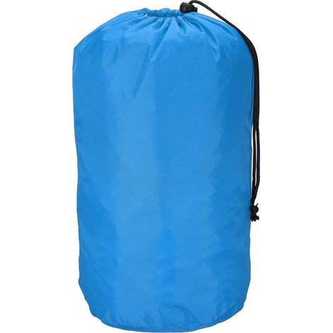 Sac de Rangement Imperméable 9"x16" Sac à Cordon Portable Bleu Ciel (1/4)