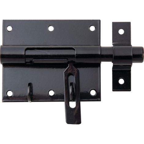 Candado de caja con cerradura de 16 mm / negro