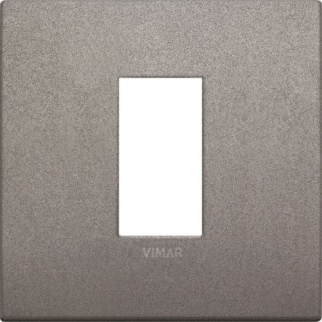 VIMAR - 19641.04 Placca Classic 1M titanio matt