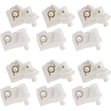 12 pièces Support de ventilation pour stand et ventilateurs en matériau robuste, Ersatz (1/5)