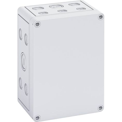 COFFRET DINSTALLATION SPELSBERG TK PS 1813-9-M 10541601 GRIS CLAIR 130 X 180 X 90 POLYSTYRÈNE, POLYCARBONATE, POLYURÉTHANE, POLY (1/2)