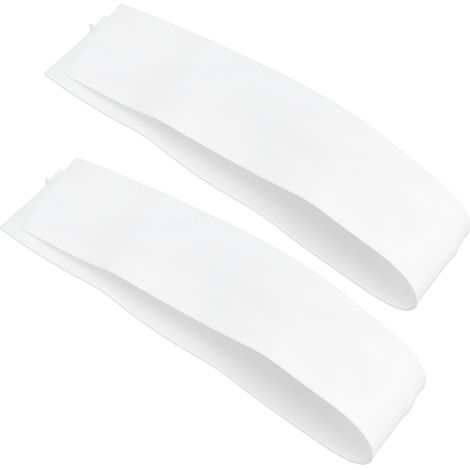 Joint de silicone étanche anti-huile 2 pièces, protection fente plaque de cuisson, bande blanche 53 cm, cuisine domestique (1/5)