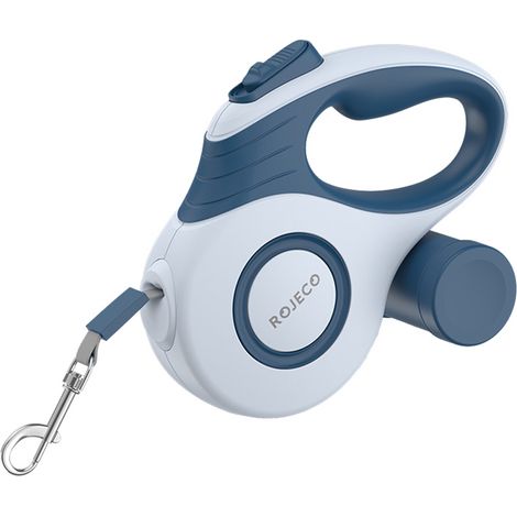 Correa retráctil Rojeco A12 de 5 m (azul)