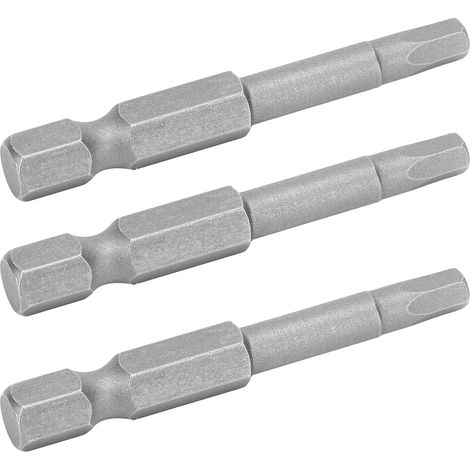 Jeu de 10 Embouts de Tournevis S1/4 Hexagonaux Aimantés, Forets Durcis pour Visseuse Électrique, Pièces de Rechange Universelles (1/5)