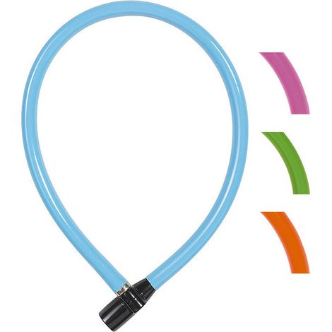 Kabelschloss Farbe 0,65 m x 6 mm - Abus