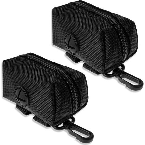 Porte-sacs à déjections canines, 2 parties, noir-Online Store (1/5)