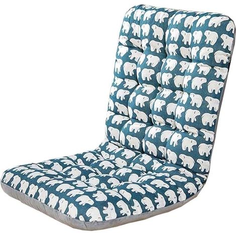 Coussins de chaise à dossier haut, lot de 1, 2, 4 ou 6, pour chaise de salle à manger, cuisine ou bureau. Coussin d'assise épais monobloc avec attaches, pour mobilier d'intérieur et d'extérieur (Coule (1/5)