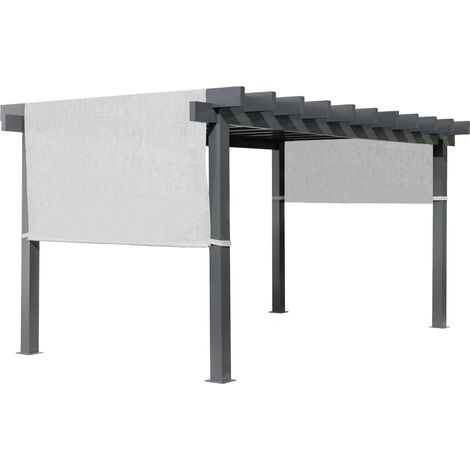 Sojag Pavillon aluminium Yamba Pergola 1016 Anthracite 495x295x253 cm (1/5)