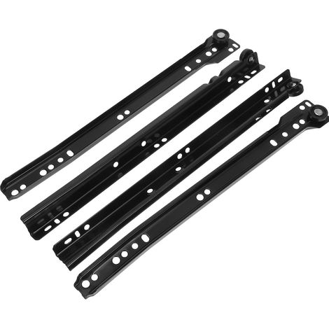 KOMBIUDA Lot de 2 glissières silencieuses à fixation inférieure pour (1/5)