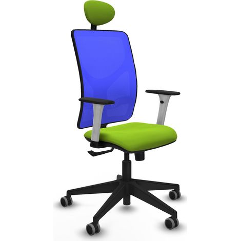 Silla de oficina piqueras y crespo Motilla crema soporte lumbar (1/2)