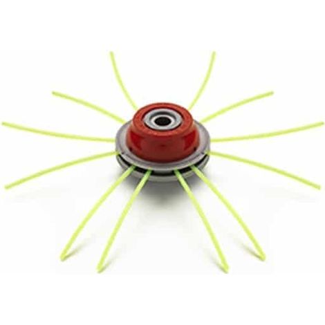 Tête Universelle Multifils Tout Alu 6 Fils (12 En Sortie). S'adapte à 100% Sur Les Coupe-bordures & Débroussailleuses 33 Cc. Mo (1/4)
