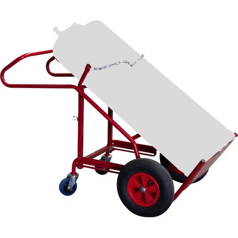 Diable DBA 2 bouteilles avec béquille roues PN 250 kg - FIMM - 810007958 (1/5)