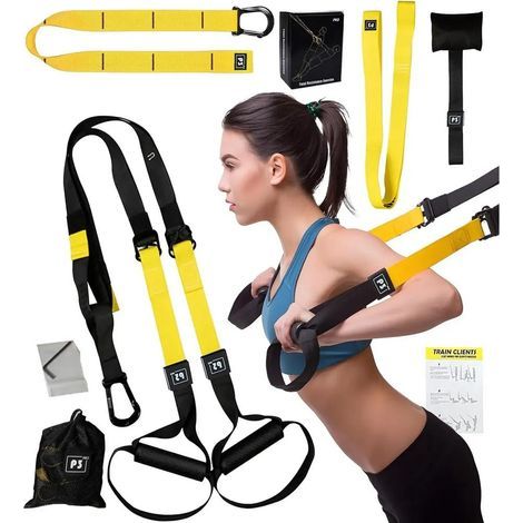 Allt-i-ett Suspension Trainer - Hemmagymsystem för den erfarna gymentusiasten, inkluderar tillgång till Trx Training Club