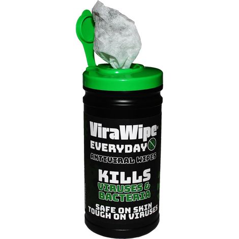 1 x Quick Action Everyday Cleaning Disinfectant Wipes (1 Tube 100 Wipes)