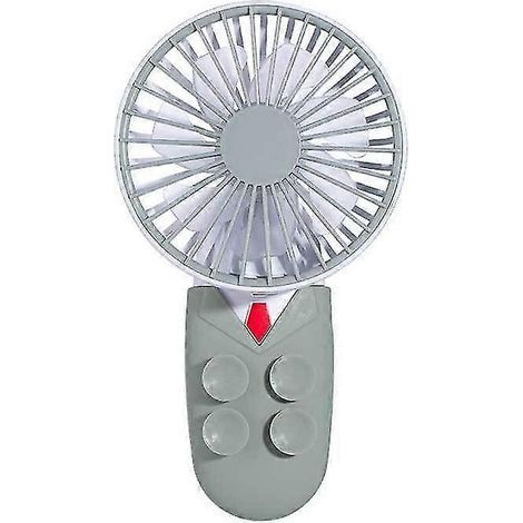 Mini ventilateur portatif avec ventouse, rechargeable par USB, idéal pour les voyages, le camping et les activités sportives en plein air.-AquaForge (1/5)