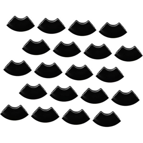 Lot de 20 protège-pieds de table, embouts en plastique antidérapants (1/5)