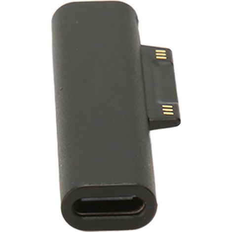 Adaptateur Magnétique Surface Connect vers USB-C 15V 3A 65W PD pour Charge Rapide Surface