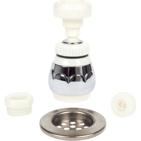 Kr surgeon 360° Chrome Blanc – Économie d'eau et filtration (1/5)