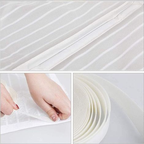 Porte moustiquaire magnétique, rideau de porte anti-mouches, moustiquaire de porte à fermeture magnétique, fermeture automatique, 100x210CM blanc (1/4)