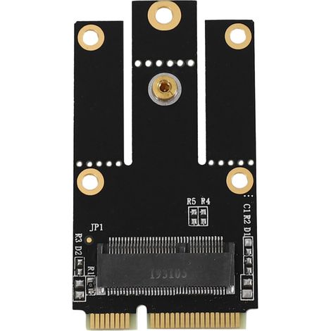 Kompatibel mit dem neuen M.2 NGFF zu Mini PCI-E (PCIe + USB) Adapter, unterstützt M.2 Wi-Fi und Bluetooth.