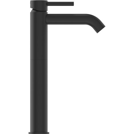 Ideal Standard CeraLine - Mitigeur de lavabo avec click-clack, noir BD137XG