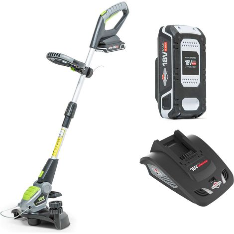 Murray IQ18GTK kit decespugliatore a Batteria 18V agli Ioni di Litio, Larghezza Taglio 30cm, Incluso Batteria da 2.5Ah e Caricabatteria, Garanzia 5 Anni (1/4)