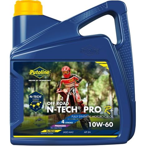 PUTOLINE 4T Motorradmotoröl 10W60 100% synthetisch 4L N-Tech®