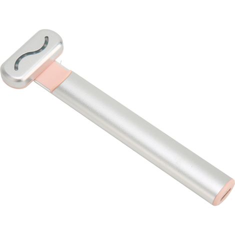 Masque électrique pour les yeux à chaleur douce, micro-courant et LED rouge, soulage la fatigue et les cernes, outil de massage oculaire portable (1/5)