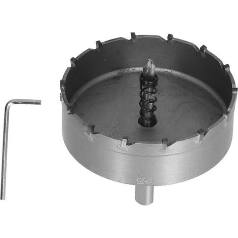 Hartmetallzahn-Lochsäge, Hochleistungs-TCT-Bohrer, Lochöffner für Edelstahl-Metallplatten, 85 mm