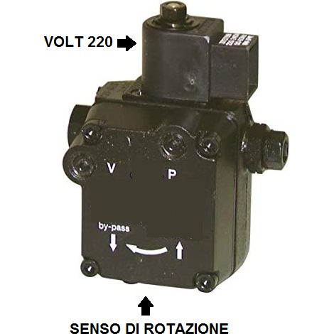 POMPA GASOLIO IDROPULITRICE LAVORWASH ANNOVI REVERBERI PORTOTECNICA DESTRA 220V