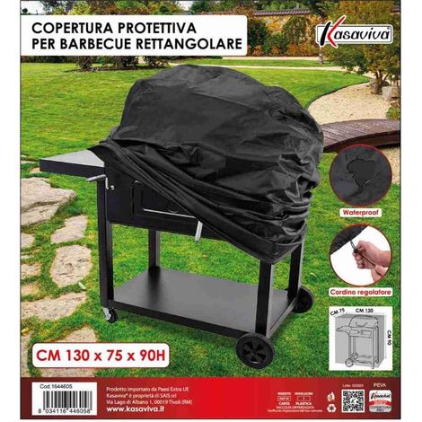 Copertura Protettiva per Babrbecue BBQ Idrorepellente 130 x 75 x 90 cm