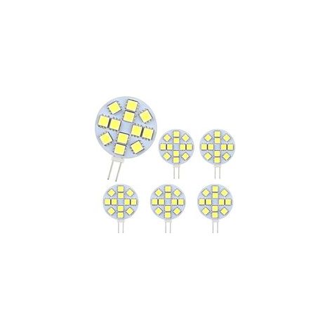 Lot de 10 Ampoules LED G4 DC 12V Non Dimmables Blanc Remplacement pour Ampoules Halogènes 20W pour Cuisine Camping-Car RV Remorque Bateau (1/5)