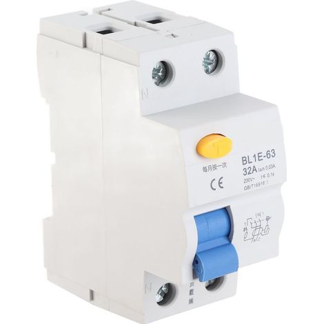 BL1E-63 32A 1p N Fehlerstromschutzschalter 230V 30mA (1/5)