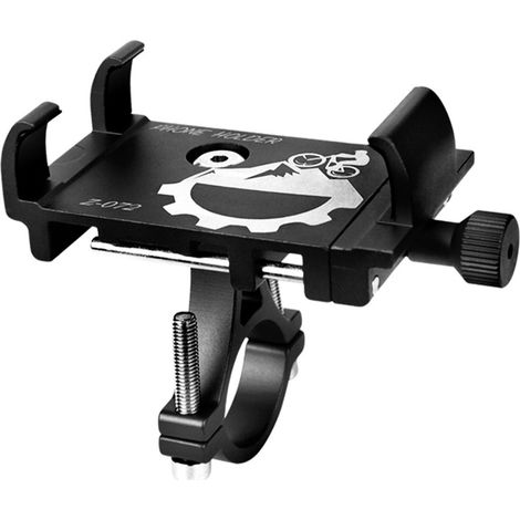 Support téléphone vélo en alliage d'aluminium anti-choc pour moto électrique (1/5)