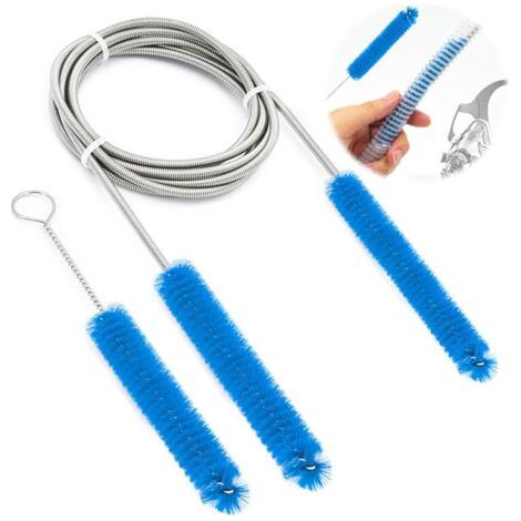 Brosse de Nettoyage pour Tuyaux CPAP, Kit de Nettoyage pour Tuyaux et Masques, Brosse de 15 mm et 19 mm de Diamètre, Nettoyage Efficace pour l'Hygiène et l'Entretien (1/5)
