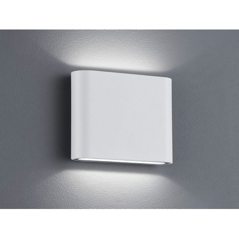 LED Außenwandleuchte THAMES Up and Down Light in Weiß, Breite 11,5cm (1/5)