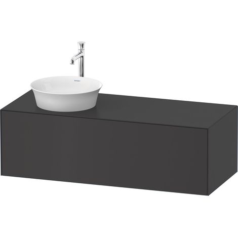 Duravit Tulip blanco, mueble de pared, anchura 1300 x fondo